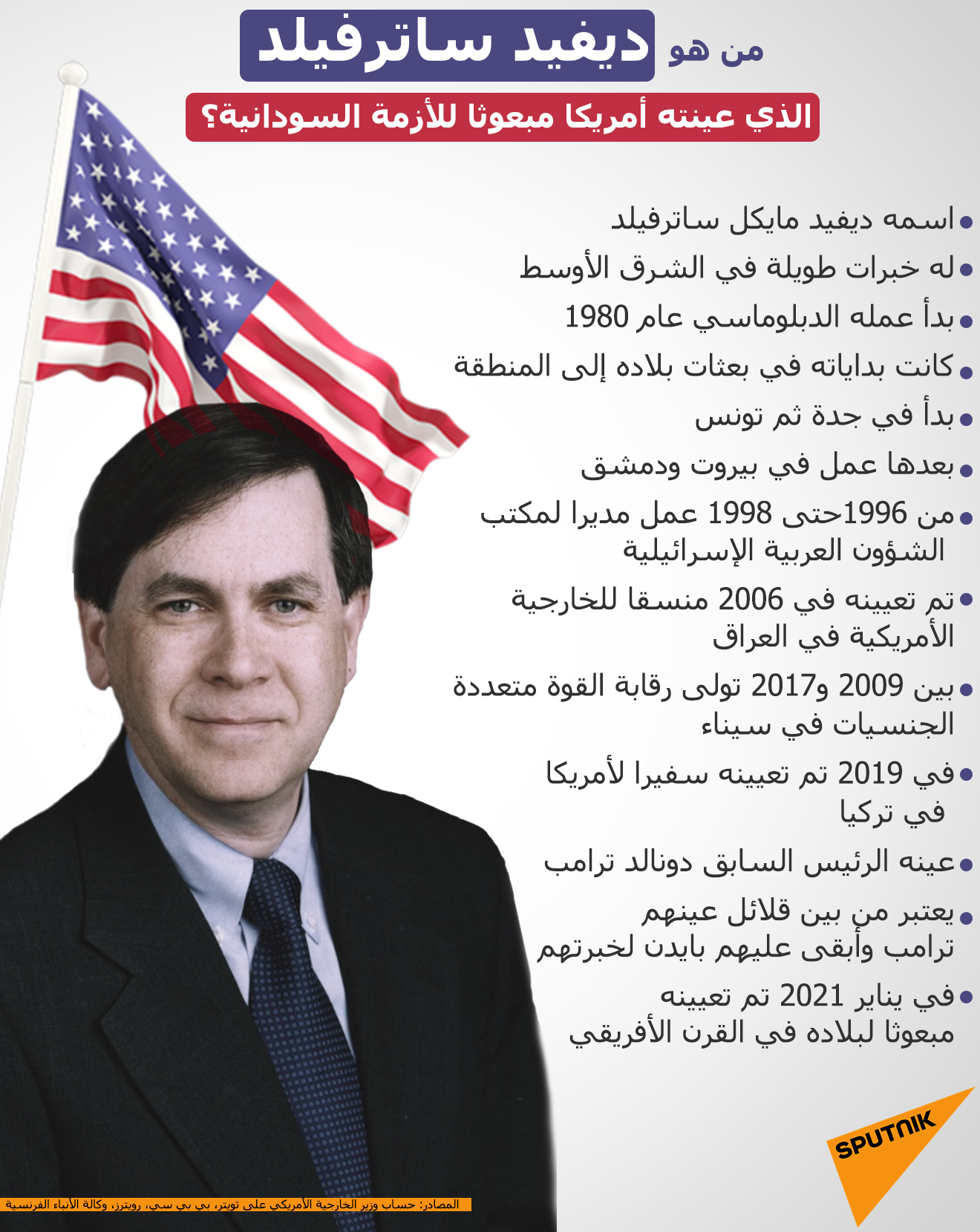 من هو مبعوث أمريكا الجديد للأزمة السودانية؟ - سبوتنيك عربي