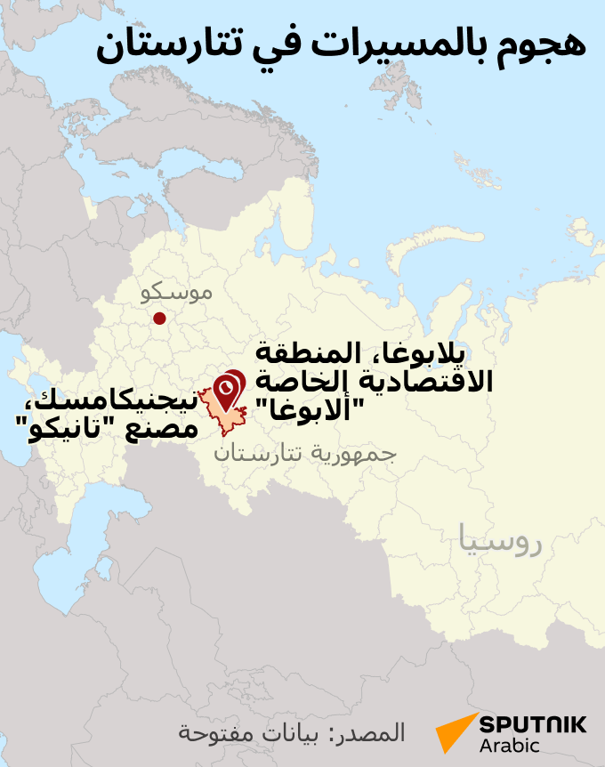 هجوم بالمسيرات في تتارستان - سبوتنيك عربي