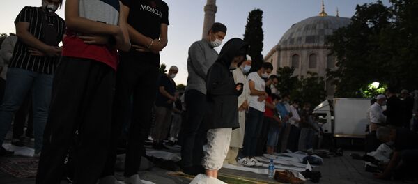 آيا صوفيا، اسطنبول، تركيا يوليو 2020 آيا صوفيا، اسطنبول، تركيا يوليو 2020 - سبوتنيك عربي