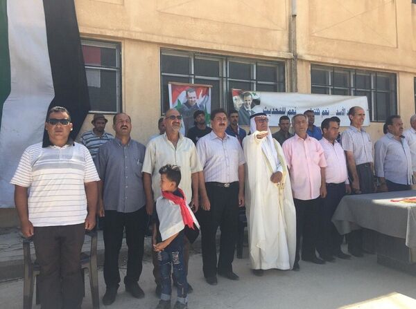 مظاهرات في الحسكة السورية لطرد الجيش الأمريكي... صور وفيديو - سبوتنيك عربي