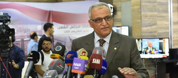 رئيس اللجنة القضائية العليا للانتخابات مجلس الشعب في سوريا سامر زمريق - سبوتنيك عربي