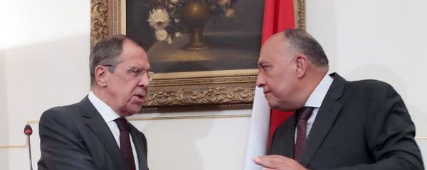 وزير الخارجية الروسي سيرغي لافروف، مع نظيره المصري، سامح شكري وزير الخارجية الروسي سيرغي لافروف، مع نظيره المصري، سامح شكري - سبوتنيك عربي