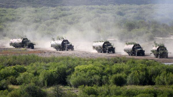مناورات الجيش الروسي في إقليم ما وراء بايكال، زابايكاليه، روسيا 22 يوليو 2020 - سبوتنيك عربي