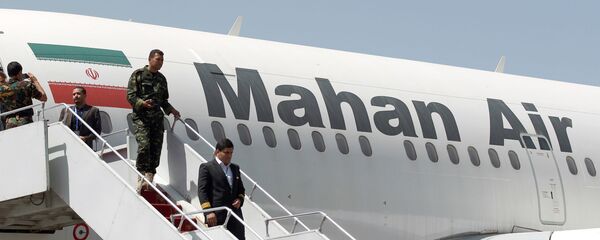 طائرة ركاب إيرانية تابعة لشركة ماهان أير - سبوتنيك عربي