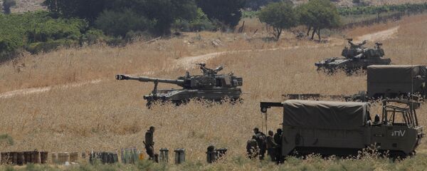 الحدود بين لبنان وإسرائيل - وصول الجيش الإسرائيلي والوحدات العسكرية إلى الحدود اللبنانية الإسرائيلية، 27 يوليو 2020 - سبوتنيك عربي