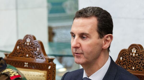 صورة من الأرشيف - الرئيس السوري بشار الأسد، مارس 2020 - سبوتنيك عربي
