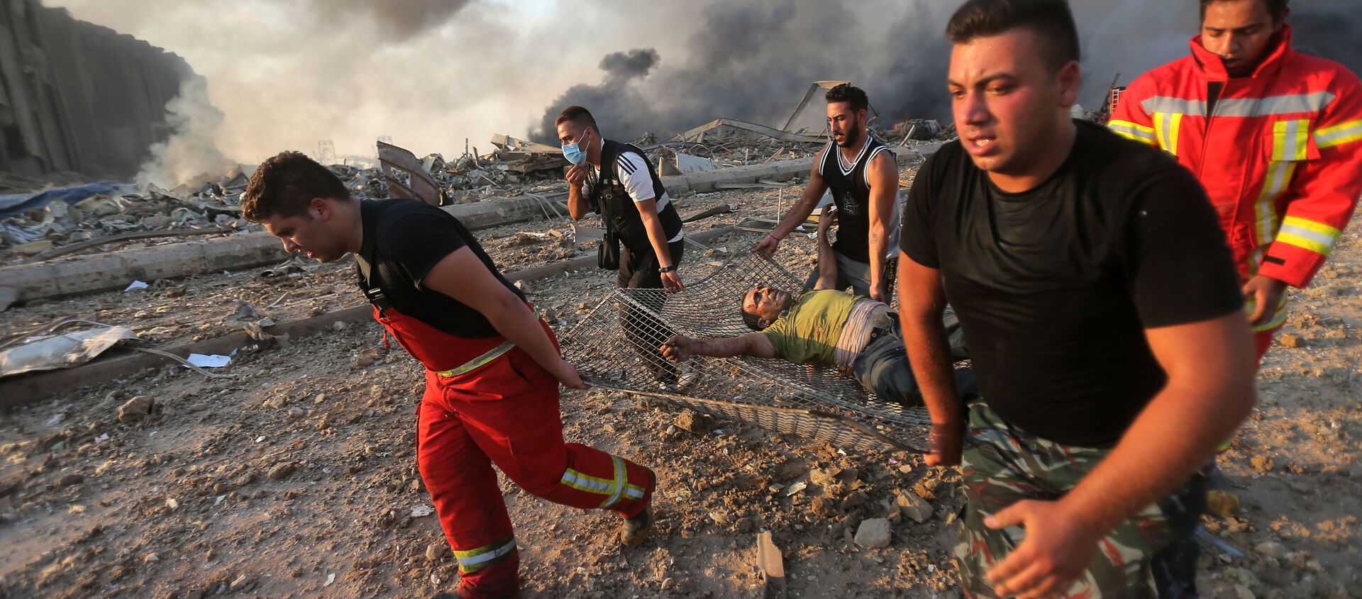 إنفجار في بيروت، لبنان 4 أغسطس/ آب 2020 - سبوتنيك عربي, 1920, 05.08.2020