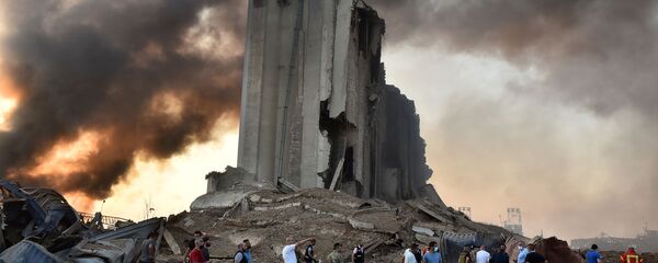 إنفجار في بيروت، لبنان 4 أغسطس/ آب 2020 - سبوتنيك عربي