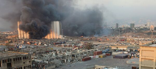 إنفجار في بيروت، لبنان 4 أغسطس/ آب 2020 - سبوتنيك عربي