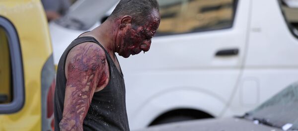 إنفجار في بيروت، لبنان 4 أغسطس/ آب 2020 - سبوتنيك عربي