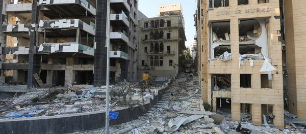 تداعيات انفجار مرفأ بيروت، لبنان 5 أغسطس/ آب 2020 - سبوتنيك عربي