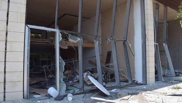 آثار الانفجار في محيط مرفأ بيروت، لبنان 5 أغسطس/ آب 2020 - سبوتنيك عربي