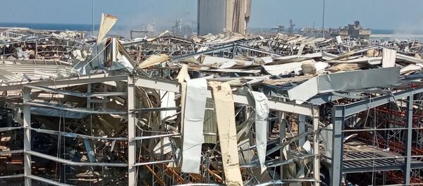 مشاهد دمار مرفأ بيروت، لبنان 5 أغسطس 2020 - سبوتنيك عربي