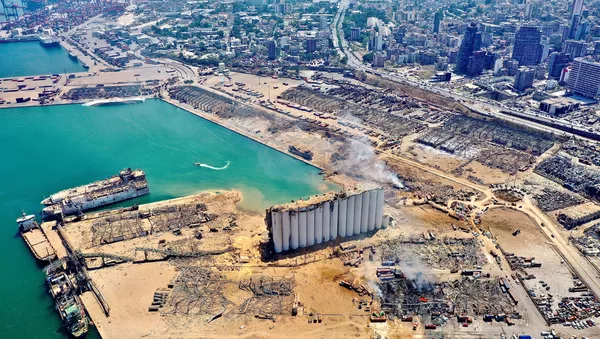 انفجار مرفأ بيروت، لبنان أغسطس/ آب 2020 - سبوتنيك عربي