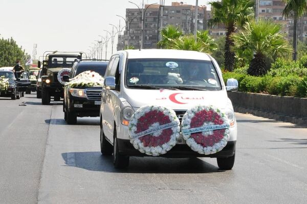 في موكب عسكري... دمشق تشيع قائد جيش التحرير الفلسطيني... صور  - سبوتنيك عربي
