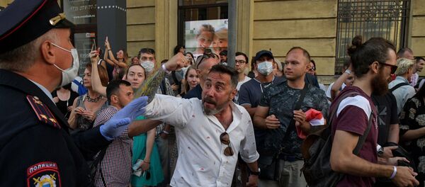 احتجاجات بيلاروس - سبوتنيك عربي