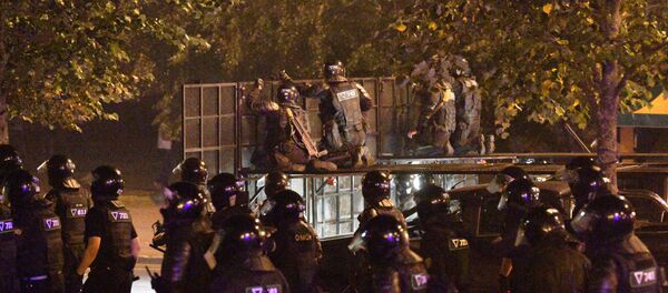  مظاهرات ومواجهات في بيلاروسيا - سبوتنيك عربي