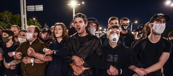 مظاهرات حاشدة في بيلاروسيا  - سبوتنيك عربي