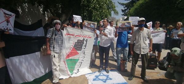 تنديد واسع في تونس باتفاق السلام بين الإمارات وإسرائيل... صور وفيديو تنديد واسع في تونس باتفاق السلام بين الإمارات وإسرائيل... صور وفيديو - سبوتنيك عربي