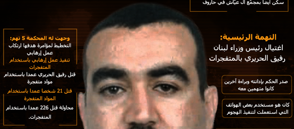 سليم عياش، المتهم في اغتيال رفيق الحريري سليم عياش، المتهم في اغتيال رفيق الحريري - سبوتنيك عربي