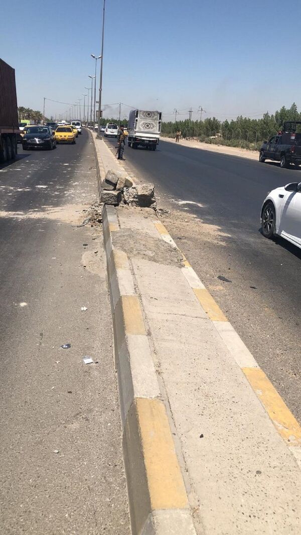 أول قتيل إثر تفجير استهدف مركبة للقوات الأمريكية جنوبي بغداد... صور - سبوتنيك عربي