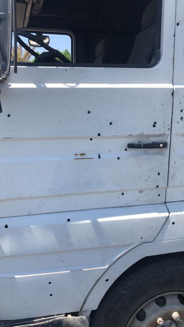 أول قتيل إثر تفجير استهدف مركبة للقوات الأمريكية جنوبي بغداد... صور - سبوتنيك عربي