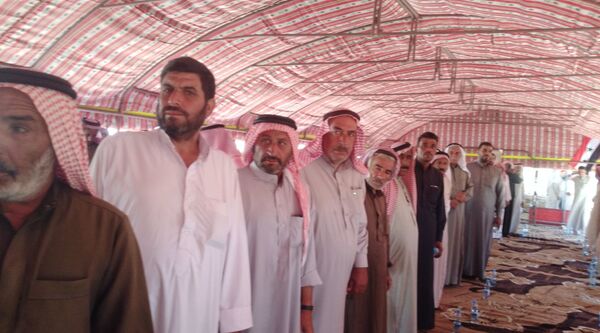 عشائر الرقة: توحيد القبائل العربية شرق الفرات يسمح بطرد الغزاة الأجانب من سوريا عشائر الرقة: توحيد القبائل العربية شرق الفرات يسمح بطرد الغزاة الأجانب من سوريا - سبوتنيك عربي