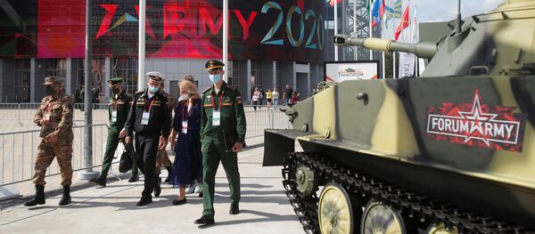 افتتاح معرض أرميا 2020 الدولي للأسلحة والمعدات العسكرية في الحديقة العسكرية الوطنية باتريوت بضواحي موسكو افتتاح معرض أرميا 2020 الدولي للأسلحة والمعدات العسكرية في الحديقة العسكرية الوطنية باتريوت بضواحي موسكو - سبوتنيك عربي