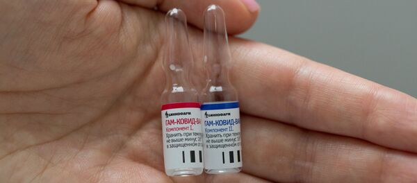 إنتاج لقاح ضد المرض الفيروسي كوفيد 19 في مصنع الأدوية بينوفارم بضواحي موسكو، أغسطس/ آب 2020 - سبوتنيك عربي