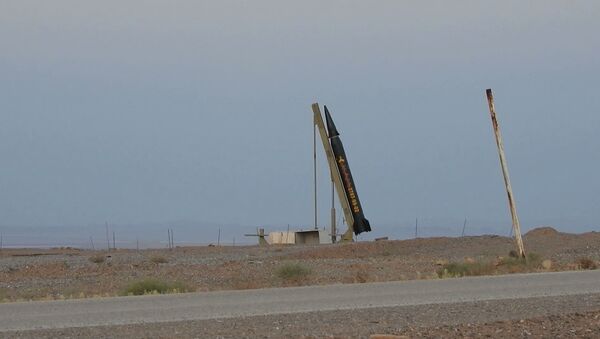 عرض الصاروخ الإيراني الجديد الشهيد الحاج قاسم، إيران عرض الصاروخ الإيراني الجديد الشهيد الحاج قاسم، إيران - سبوتنيك عربي