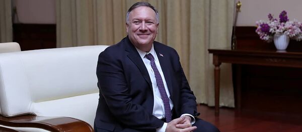 وزير الخارجية الأمريكي، مايك بومبيو وزير الخارجية الأمريكي، مايك بومبيو - سبوتنيك عربي