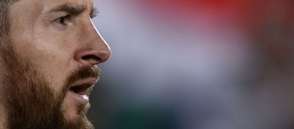 الأرجنتيني ليونيل ميسي، لاعب فريق نادي برشلونة في إسبانيا، 2018 - سبوتنيك عربي