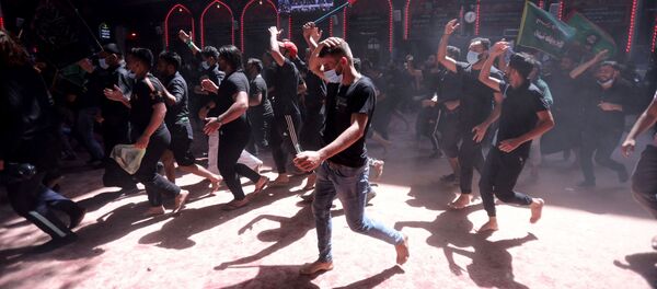  إحياء ذكرى عاشوراء في كربلاء، بالرغم من تفشي فيروس كورونا في العراق، 30 أغسطس 2020 - سبوتنيك عربي