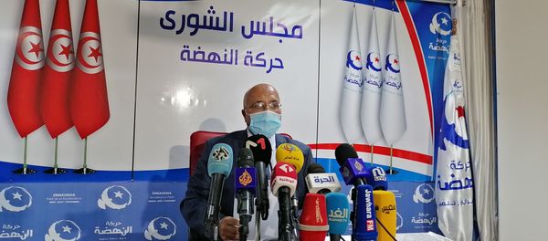 رئيس مجلس شورى حركة النهضة التونسية عبد الكريم الهاروني رئيس مجلس شورى حركة النهضة التونسية عبد الكريم الهاروني - سبوتنيك عربي