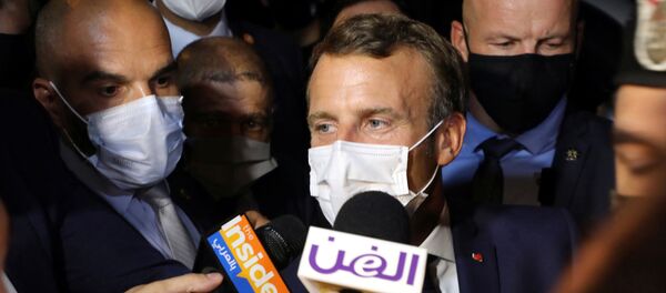  الرئيس الفرنسي، إيمانويل ماكرون - سبوتنيك عربي