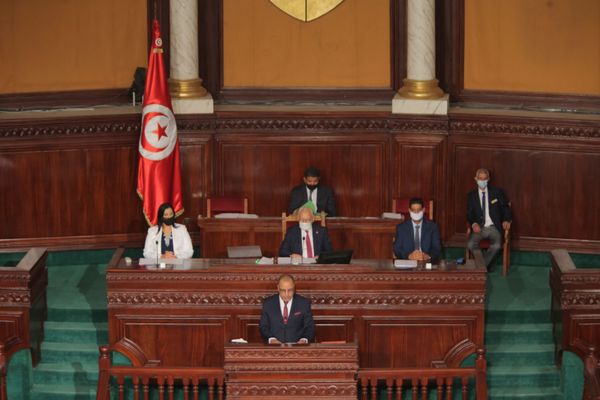 رئيس الوزراء التونسي المكلف: حكومتي ستكون حكومة العمل والإنجاز... صور رئيس الوزراء التونسي المكلف: حكومتي ستكون حكومة العمل والإنجاز... صور - سبوتنيك عربي