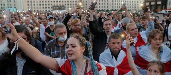 احتجاجات في مينسك احتجاجات في مينسك - سبوتنيك عربي