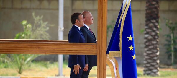 زيارة الرئيس الفرنسي إيمانويل ماكرون إلى بغداد، العراق 2 سبتمبر 2020 - سبوتنيك عربي