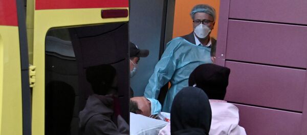  المعارض الروسي ألكسي نافالني في مشفى في برلين في ألمانيا - سبوتنيك عربي