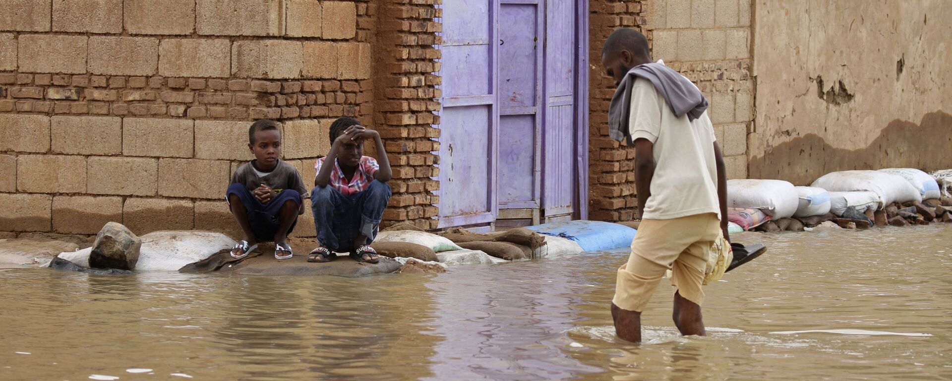 تداعيات فيضان مياه النيل الأزرق في منطقة شقليب في السودان،31 أغسطس 2020 - سبوتنيك عربي, 1920, 29.07.2021
