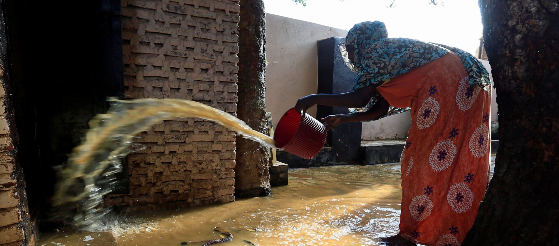 تداعيات فيضان مياه النيل الأزرق في منطقة أم درمان في السودان، 27 أغسطس 2020 - سبوتنيك عربي, 1920, 06.02.2021