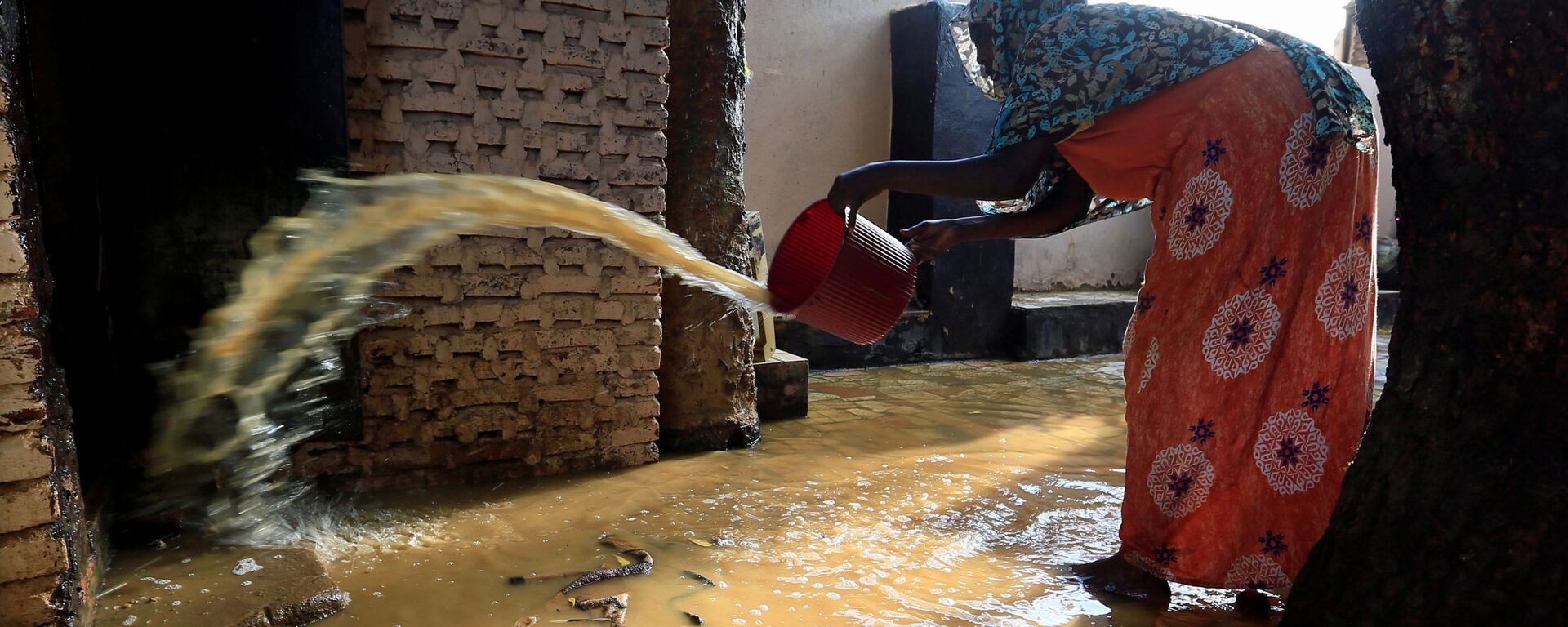 تداعيات فيضان مياه النيل الأزرق في منطقة أم درمان في السودان، 27 أغسطس 2020 - سبوتنيك عربي, 1920, 06.02.2021