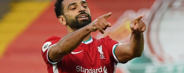 محمد صلاح في مباراة ليفربول وليدز، 12 سبتمبر/ أيلول 2020 محمد صلاح في مباراة ليفربول وليدز، 12 سبتمبر/ أيلول 2020 - سبوتنيك عربي