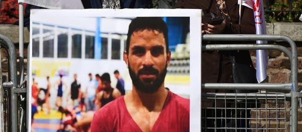 بطل المصارعة الإيراني، نافيد أفكاري بطل المصارعة الإيراني، نافيد أفكاري - سبوتنيك عربي