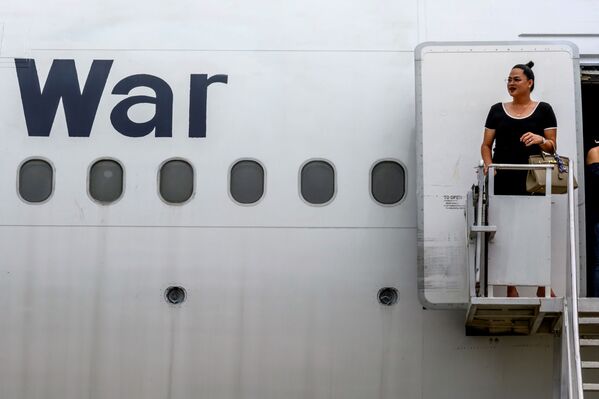 مقهى على متن طائرة آيروباص 330، في بانكوك 10 سبتمبر 2020 - سبوتنيك عربي