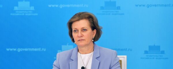 رئيسة هيئة حماية المستهلك الروسية روس بوتريب نادزور، آنا بوبوفا - سبوتنيك عربي