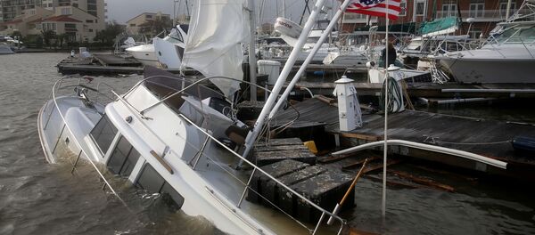 إعصار سالي في فلوريدا، الولايات المتحدة 17 سبتمبر  2020 - سبوتنيك عربي