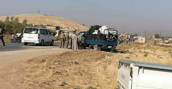 هامر أمريكية تصدم سيارة شرق سوريا في ثاني حادث خلال شهرين - سبوتنيك عربي