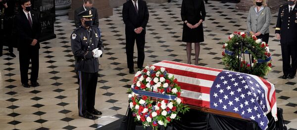 مراسم تأبين القاضية بالمحكمة العليا الأمريكية روث بادير غينسبرغ - سبوتنيك عربي