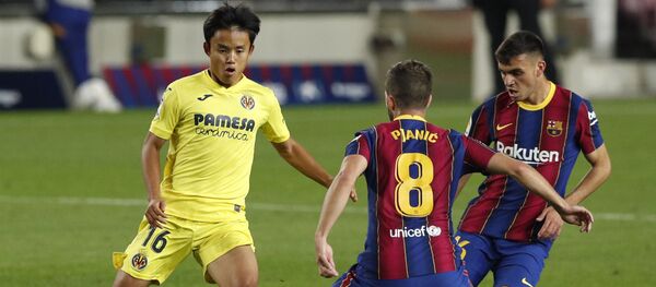 مباراة برشلونة وفياريال (4-0) في الدوري الإسباني - سبوتنيك عربي